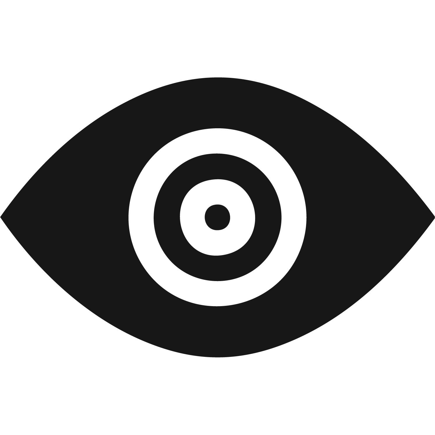 icon of an eye in trance